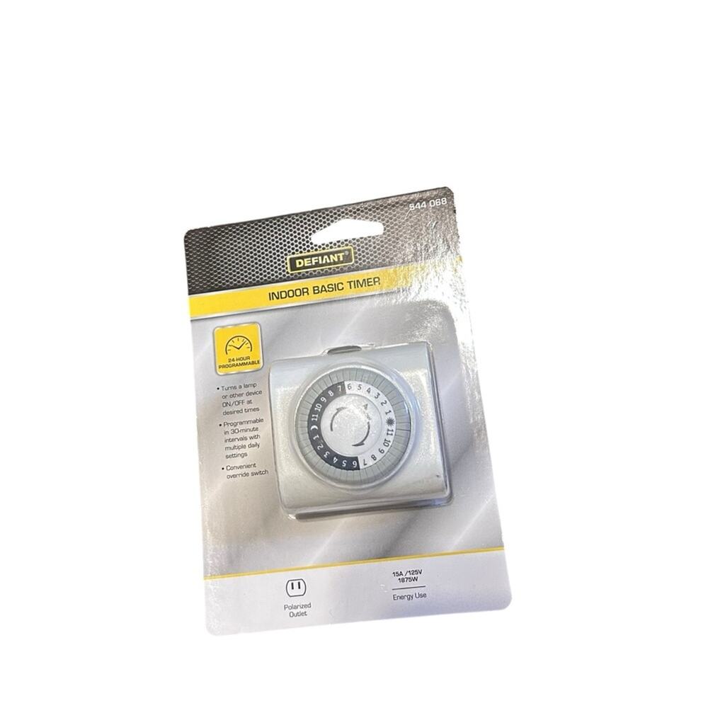 Defiant Indoor Basic Timer Programmable